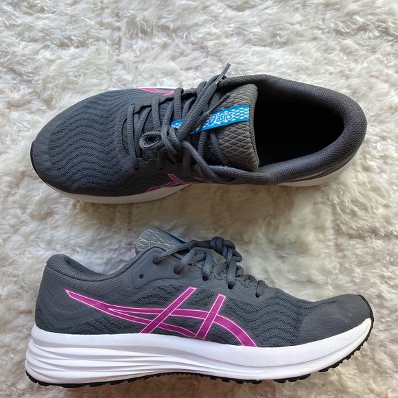 ASICS Patriot 12 Women’s Running Shoes - Size 9.5, Grey, Purple - Picture 6 of 14